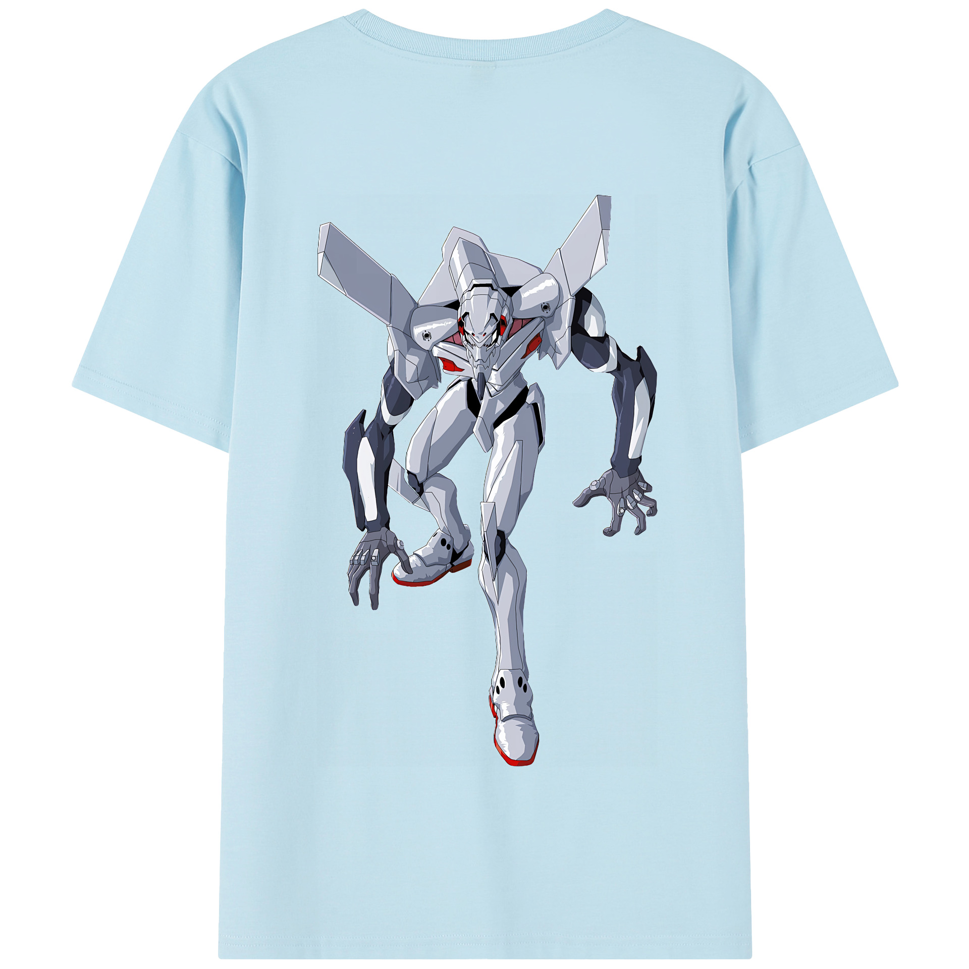 （画像用） EVA 新世紀エヴァンゲリオン 綿100％半袖Tシャツ（背面プリント）